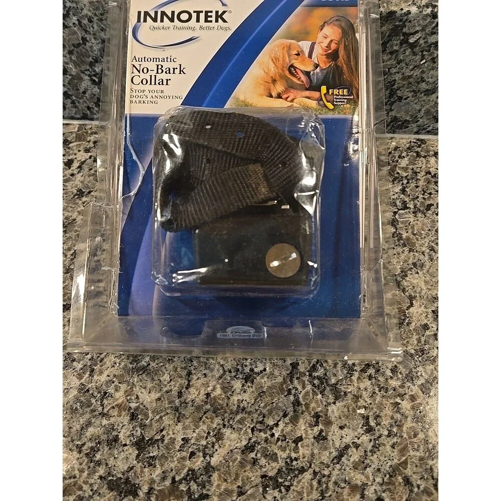 INNOTEK Automatic No-Bark Adjustable Dog Collar BC-50B - Open Box Complete